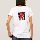 バンドティー-カスタム丁寧に微笑… -カスタマイズ Tシャツ (裏面)