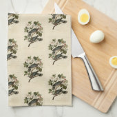 バンドテイルハト – オードボンのアメリカの鳥 キッチンタオル (四つ折り)