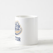 バンドディレクターまたは合唱団ディレクターギフト コーヒーマグカップ (中央)