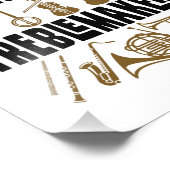 バンドディレクター先生クラスFull of Treblemakers フォトプリント (角)