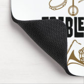 バンドディレクター先生クラスFull of Treblemakers マウスパッド (コーナー)