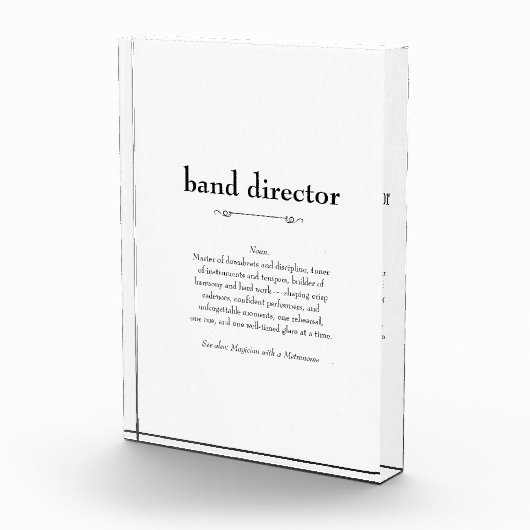 バンドディレクター定義サンキューギフト フォトブロック (右)