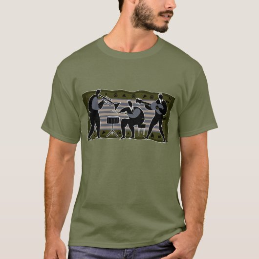 バンドトリオ Tシャツ (正面)