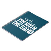 バンドトロンボーン選手と共おもしろい在している ノートブック (左側)