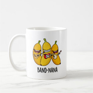 バンドナナフルーツバおもしろいナパン コーヒーマグカップ