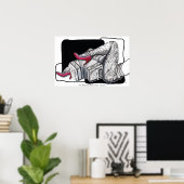 バンドネオンタ親愛ンゴ ポスター (ホームオフィス)