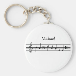 バンドパーソナライズされたギークキーチェーン キーホルダー