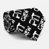 バンドピットクルーミュージカル文字 ネクタイ (ロール)