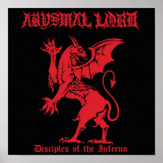 バンドブラックメタルデス重いトラッシュゴシックアルバム ポスター