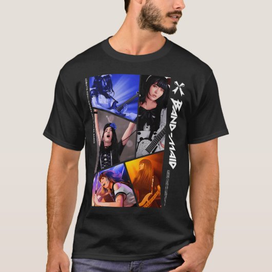 バンドメイドパネル Tシャツ (正面)