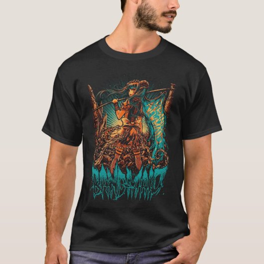 バンドメイド グリーン Tシャツ (正面)