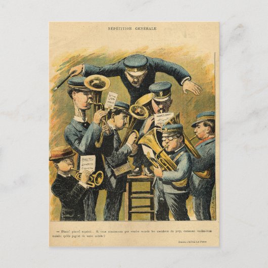 バンドリハーサル ポストカード (正面)