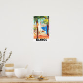 バンドルフランスヴィンテージ旅行ポスター ポスター (キッチン)