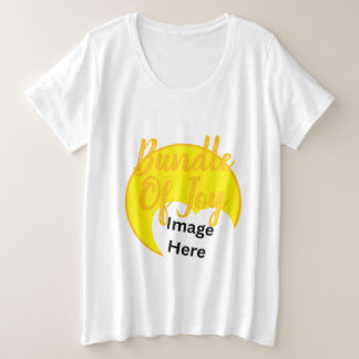 バンドル・オブ・ジョイ カスタム超音波写真 プラスサイズTシャツ