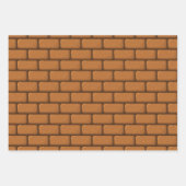 バンドル#1 8ビットビデオゲームのテーマ ラッピングペーパーシート (正面2)