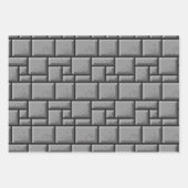 バンドル#2 8ビットビデオゲームのテーマ ラッピングペーパーシート (正面2)