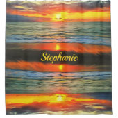 バンドレーズベイサンセット1738 シャワーカーテン (正面)