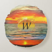 バンドレーズベイサンセット1738 ラウンドクッション (正面)