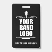 バンドロゴ バッジ (正面)