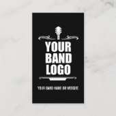 バンドロゴ 名刺 (正面)