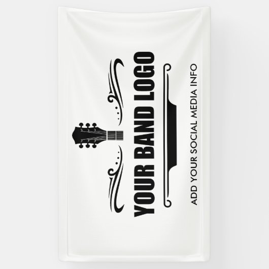 バンドロゴ 横断幕 (縦)