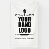 バンドロゴ（長） 横断幕 (縦)