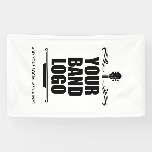 バンドロゴ（長） 横断幕 (横)