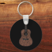 バンドロックアンドロールギターs男性へバンドティー13 キーホルダー (裏面)