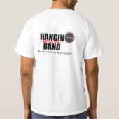 バンドワイシャツとのHangin Tシャツ (裏面)