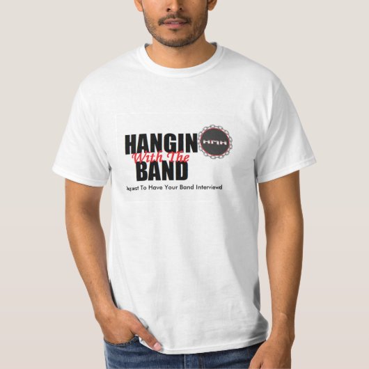 バンドワイシャツとのHangin Tシャツ (正面)