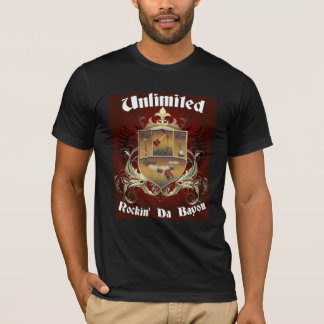 バンドワイシャツ無制限の紋章付き外衣 Tシャツ