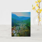 バンドンへの列車 カード (黄色い花)