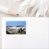 バンドンオレゴン海岸差出人住所ラベル ラベル (インサイチュ)