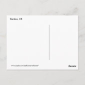 バンドンオレゴン海岸拡張はがき ポストカード (裏面)