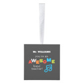 バンド先生鑑賞ミュージカル素晴らしノート キューブオーナメント (右)