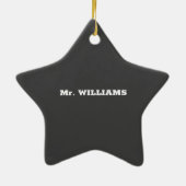 バンド先生鑑賞ミュージカル素晴らしノート セラミックオーナメント (裏面)