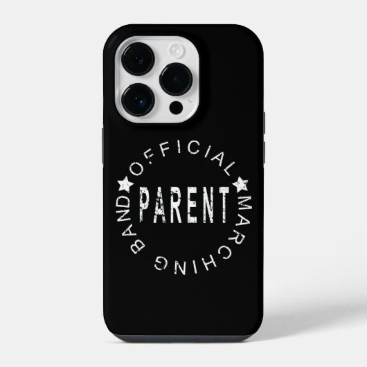 バンド公式マーチング保護者 iPhoneケース (裏面)