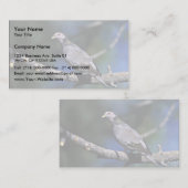 バンド後につかれたハト 名刺 (正面/裏面)