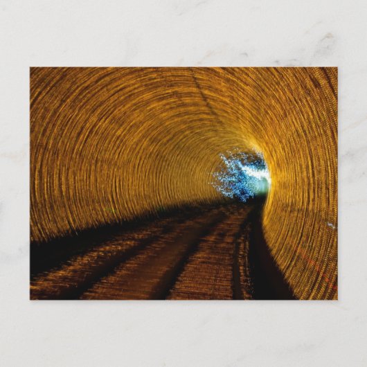 バンド観光客トンネル ポストカード (正面)