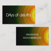 バンド·グループ·ボーカリスト·ロック·シンガー·パフォーマー·ミュージック 名刺 (正面/裏面)