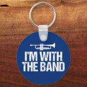 バンド・トランペットと一緒おもしろいだ キーホルダー (正面)