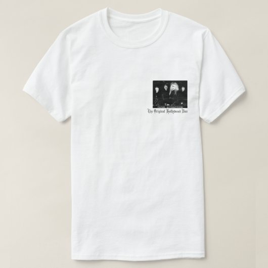 バンド、ハリウッドの元の吸血鬼 Tシャツ (デザイン正面)