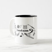 バンド・ママママグ ツートーンマグカップ (正面左)