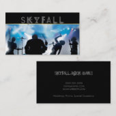 バンド、ロック、歌手のパフォーマンスエンターテイメント 名刺 (正面/裏面)