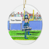 バンド、3ドラム – メス セラミックオーナメント (左)