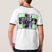 バンドTシャツ、スエットシャツまたはタンクトップを様子を見 Tシャツ (裏面)