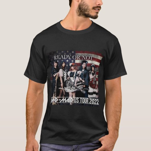 バンドUSツアー2022日程 Tシャツ (正面)
