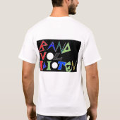 バンドVol. Idioten 1枚のワイシャツ Tシャツ (裏面)