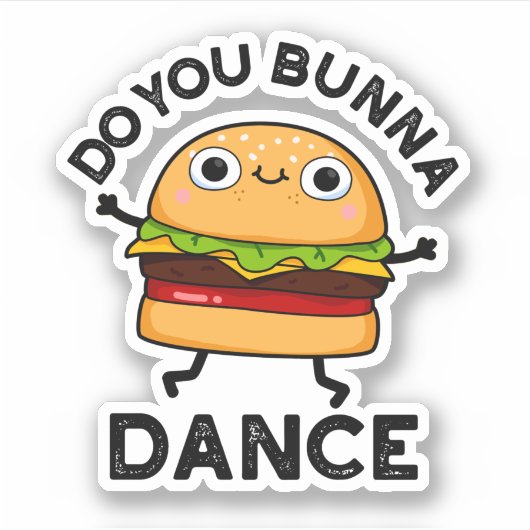 バンナダンスバンおもしろいプン シール (正面)