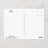 バンナナの木 ポストカード (裏面)